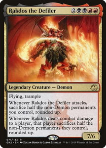 Rakdos the Defiler - Ravnica Allegiance: Guild Kits (GK2) #71 - Rare Magic: The Gathering Trading Card