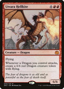 Utvara Hellkite - Ravnica Allegiance: Guild Kits (GK2) #59 - Mythic Rare Magic: The Gathering Trading Card