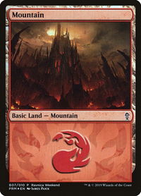 Mountain - Gruul (B07) - Launch Party & Release Event Promos (LARP) #B07 - Promo Magic: The Gathering Trading Card