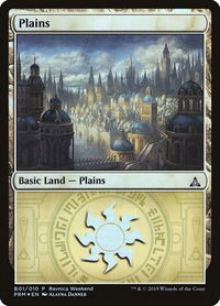 Plains - Azorius (B01) - Launch Party & Release Event Promos (LARP) #B01 - Promo Magic: The Gathering Trading Card
