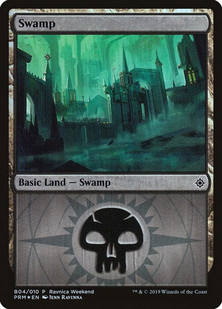 Swamp - Orzhov (B04) - Launch Party & Release Event Promos Magic: The Gathering trading card