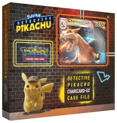 Detective Pikachu: Charizard GX Case File - Detective Pikachu Pokémon trading card