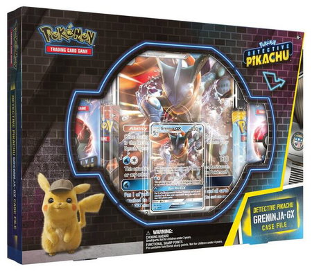 Detective Pikachu: Greninja GX Case File - Detective Pikachu Pokémon trading card
