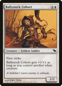 Ballynock Cohort - Shadowmoor (SHM) #3 - Common Magic: The Gathering Trading Card