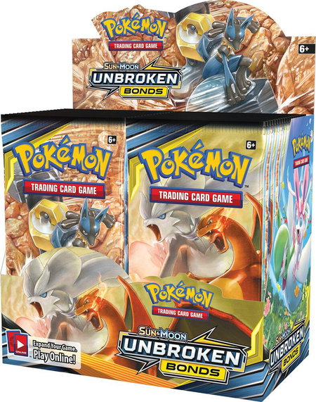 Unbroken Bonds Booster Box - SM - Unbroken Bonds Pokémon trading card