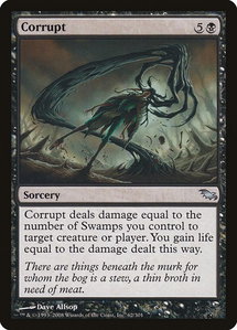 Corrupt - Shadowmoor (SHM) #62 - Uncommon Magic: The Gathering Trading Card