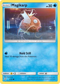 Magikarp (Holo Common) - Detective Pikachu (DEP) #8/18 - Common Pokémon Trading Card