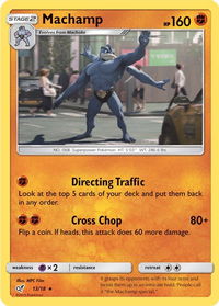 Machamp - Detective Pikachu (DEP) #13/18 - Rare Pokémon Trading Card