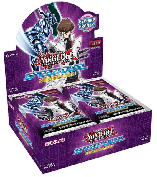 Speed Duel: Attack from the Deep Booster Box - Speed Duel: Attack from the Deep YuGiOh trading card