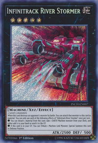 Infinitrack River Stormer - The Infinity Chasers (INCH) #INCH-EN007 - Secret Rare YuGiOh Trading Card