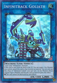 Infinitrack Goliath - The Infinity Chasers (INCH) #INCH-EN010 - Super Rare YuGiOh Trading Card