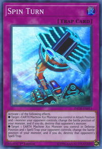 Spin Turn - The Infinity Chasers (INCH) #INCH-EN013 - Super Rare YuGiOh Trading Card