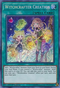 Witchcrafter Creation - The Infinity Chasers (INCH) #INCH-EN020 - Secret Rare YuGiOh Trading Card