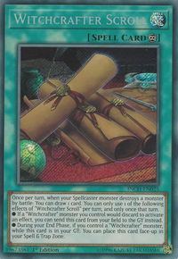 Witchcrafter Scroll - The Infinity Chasers (INCH) #INCH-EN025 - Secret Rare YuGiOh Trading Card
