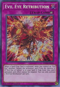 Evil Eye Retribution - The Infinity Chasers (INCH) #INCH-EN039 - Secret Rare YuGiOh Trading Card