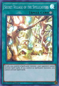 Secret Village of the Spellcasters - The Infinity Chasers (INCH) #INCH-EN043 - Super Rare YuGiOh Trading Card