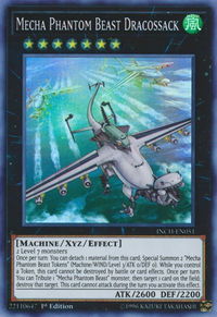Mecha Phantom Beast Dracossack - The Infinity Chasers (INCH) #INCH-EN051 - Super Rare YuGiOh Trading Card