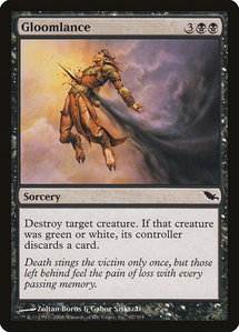 Gloomlance - Shadowmoor (SHM) #67 - Common Magic: The Gathering Trading Card