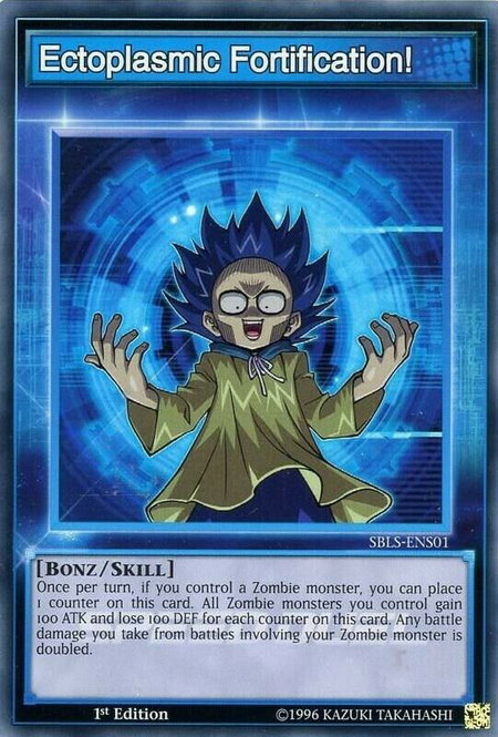 Ectoplasmic Fortification! - Speed Duel: Arena of Lost Souls YuGiOh trading card