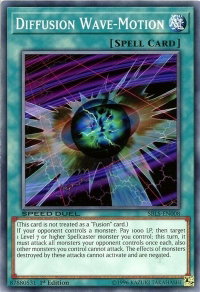 Diffusion Wave-Motion - Speed Duel: Arena of Lost Souls (SBLS) #SBLS-EN008 - Common / Short Print YuGiOh Trading Card