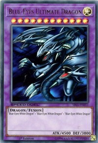 Blue-Eyes Ultimate Dragon - Speed Duel: Arena of Lost Souls (SBLS) #SBLS-EN012 - Ultra Rare YuGiOh Trading Card