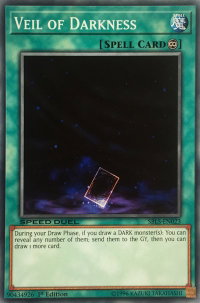 Veil of Darkness - Speed Duel: Arena of Lost Souls (SBLS) #SBLS-EN023 - Common / Short Print YuGiOh Trading Card