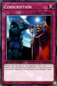 Conscription - Speed Duel: Arena of Lost Souls (SBLS) #SBLS-EN024 - Common / Short Print YuGiOh Trading Card