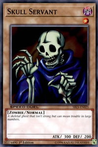 Skull Servant - Speed Duel: Arena of Lost Souls (SBLS) #SBLS-EN025 - Common / Short Print YuGiOh Trading Card