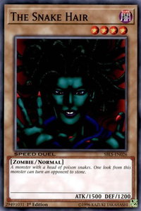 The Snake Hair - Speed Duel: Arena of Lost Souls (SBLS) #SBLS-EN026 - Common / Short Print YuGiOh Trading Card
