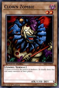 Clown Zombie - Speed Duel: Arena of Lost Souls (SBLS) #SBLS-EN029 - Common / Short Print YuGiOh Trading Card