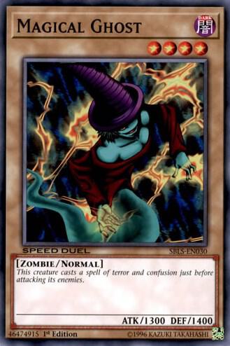 Magical Ghost - Speed Duel: Arena of Lost Souls YuGiOh trading card