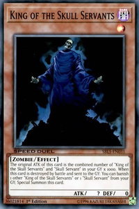 King of the Skull Servants - Speed Duel: Arena of Lost Souls (SBLS) #SBLS-EN031 - Super Rare YuGiOh Trading Card