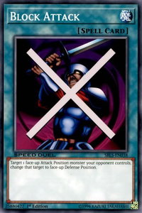Block Attack - Speed Duel: Arena of Lost Souls (SBLS) #SBLS-EN038 - Common / Short Print YuGiOh Trading Card