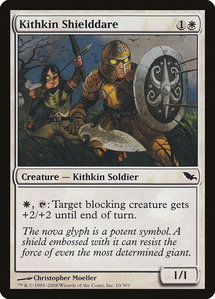 Kithkin Shielddare - Shadowmoor (SHM) #10 - Common Magic: The Gathering Trading Card