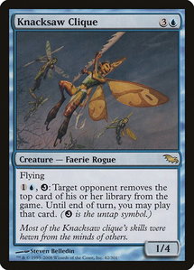 Knacksaw Clique - Shadowmoor (SHM) #42 - Rare Magic: The Gathering Trading Card