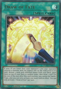 Draw of Fate - Duel Power (DUPO) #DUPO-EN003 - Ultra Rare YuGiOh Trading Card
