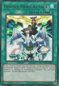 Double Hero Attack - Duel Power (DUPO) #DUPO-EN005 - Ultra Rare YuGiOh Trading Card