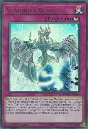 Stardust Wish - Duel Power YuGiOh trading card