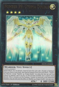 Number 39: Utopia Double - Duel Power (DUPO) #DUPO-EN008 - Ultra Rare YuGiOh Trading Card