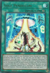 Soul Pendulum - Duel Power (DUPO) #DUPO-EN013 - Ultra Rare YuGiOh Trading Card