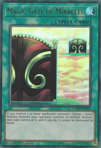 Magic Gate of Miracles - Duel Power (DUPO) #DUPO-EN019 - Ultra Rare YuGiOh Trading Card