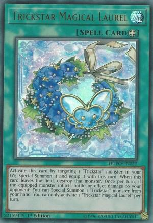 Trickstar Magical Laurel - Duel Power YuGiOh trading card