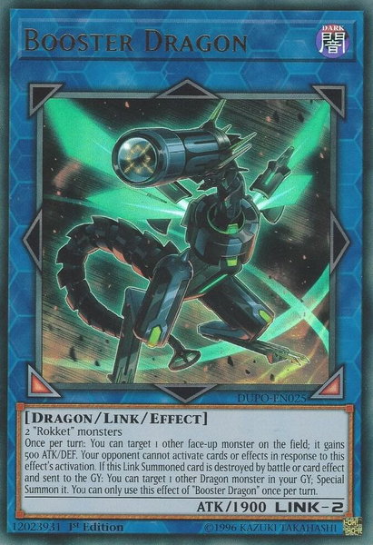 Booster Dragon - Duel Power YuGiOh trading card