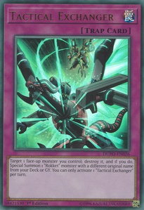 Tactical Exchanger - Duel Power (DUPO) #DUPO-EN026 - Ultra Rare YuGiOh Trading Card
