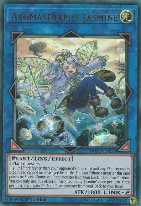 Aromaseraphy Jasmine - Duel Power YuGiOh trading card