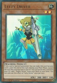 Lefty Driver - Duel Power (DUPO) #DUPO-EN033 - Ultra Rare YuGiOh Trading Card