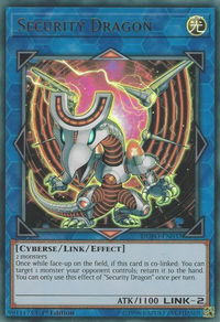Security Dragon - Duel Power (DUPO) #DUPO-EN037 - Ultra Rare YuGiOh Trading Card