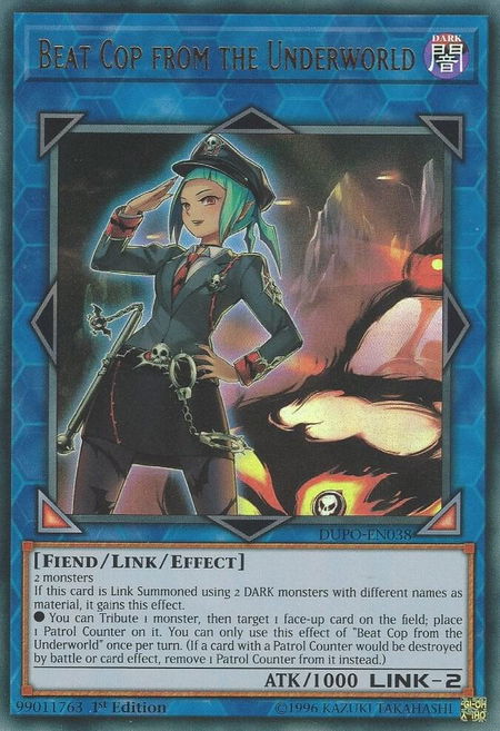 Beat Cop from the Underworld - Duel Power YuGiOh trading card