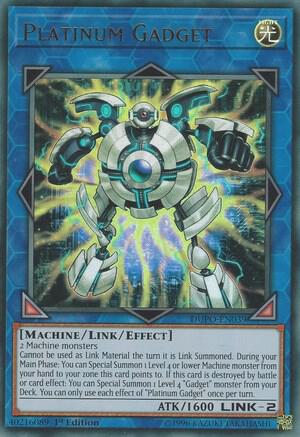 Platinum Gadget - Duel Power YuGiOh trading card