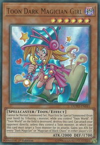 Toon Dark Magician Girl - Duel Power (DUPO) #DUPO-EN041 - Ultra Rare YuGiOh Trading Card